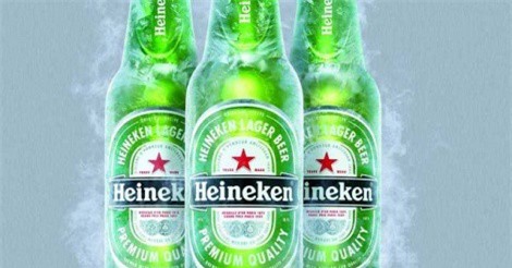 Doanh thu năm 2017 của Heineken đạt 21,6 tỷ Euro