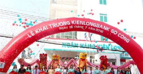  17 chi nhánh, phòng giao dịch sẽ được Kienlongbank mở trong năm 2018