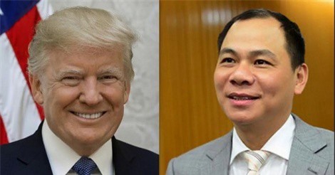Tỷ phú Phạm Nhật Vượng không quan tâm việc giàu hơn Tổng thống Donald Trump
