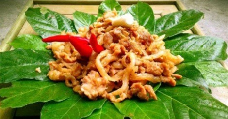 Độc đáo món chịn xồm xứ Nghệ