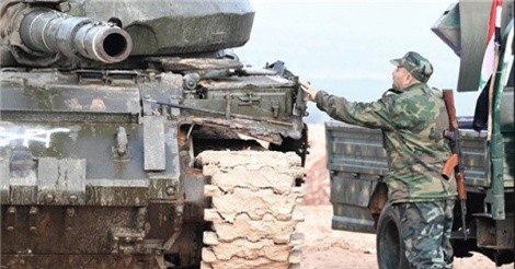 Quân đội Syria tung súng phóng lửa hạng nặng ra chiến trường Idlib 