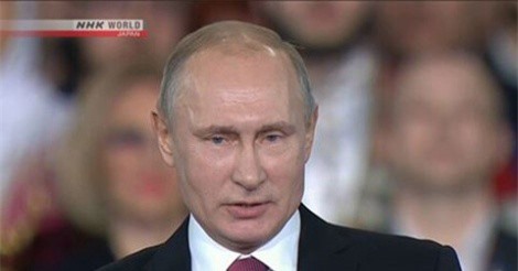 Ông Putin dẫn đầu cuộc đua vào "ghế" Tổng thống Nga