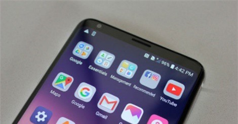 LG G7 được trang bị màn hình 6,1 inch