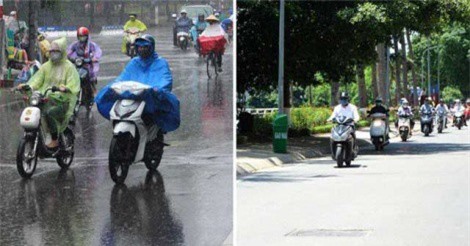 DỰ BÁO THỜI TIẾT (24/2): Bắc Bộ có mưa, Nam Bộ nắng nóng hơn 25 độ C