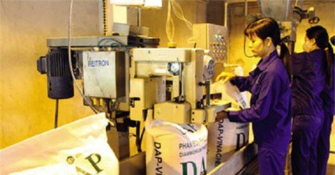 DAP - Vinachem báo lãi 6,6 tỷ đồng trong 2 tháng đầu năm 2018