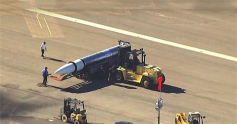 Rò rỉ hình ảnh tên lửa bí mật của Mỹ