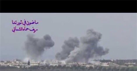 Clip: Chiến cơ Nga không kích dữ dội phe thánh chiến ở Bắc Hama - Syria