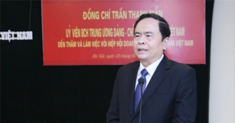 VIDEO: Chủ tịch Mặt trận tổ quốc phát biểu tại TW Hiệp hội DNNVV Việt Nam