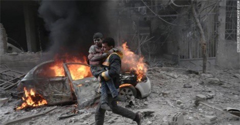 Tổng thống Putin ra lệnh ngừng bắn ở Đông Ghouta, "giải cứu" dân thường Syria