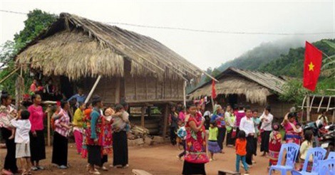 Tết cơm mới dân tộc Cống ở Điện Biên