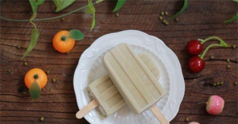 Tuyệt chiêu làm kem đậu xanh thơm ngon, mát lạnh, không cần máy