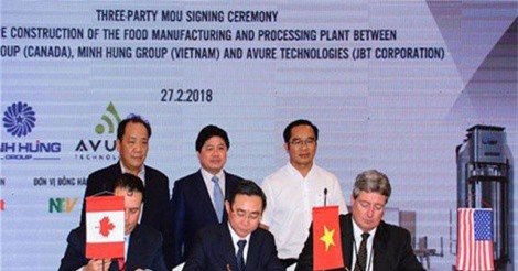 Việt Nam sắp có nhà máy chế biến thực phẩm công nghệ áp suất cao