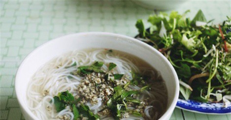 Bún chắt chắt - món dân dã nhưng ngon đã đời của đất Quảng Trị