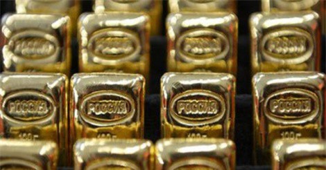 Nga dự trữ vàng vượt Trung Quốc 