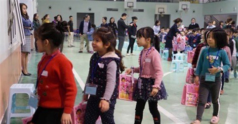 Lịch khảo sát chất lượng đầu vào lớp 1 của các trường tư ở Hà Nội