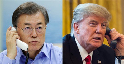 Tổng thống Hàn Quốc bất ngờ điện đàm với ông Trump trong đêm 01/3