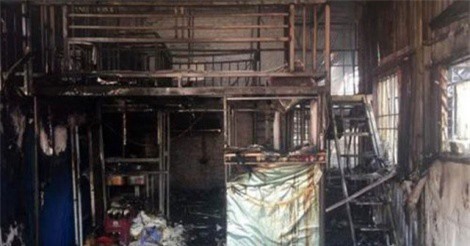 Cháy lớn thiêu rụi 6 ngôi nhà tại Tân Triều, Hà Nội