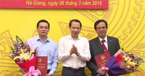 Hà Giang, Bắc Giang, Bạc Liêu bổ nhiệm nhân sự mới