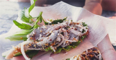 Gỏi cá trích - niềm tự hào của người Kiên Giang