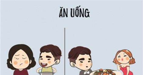 Hội con trai 8/3 đối xử với mẹ và người yêu khác nhau thế nào?