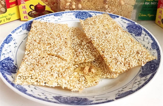 Kẹo gương - đặc sản tiến vua của người Quảng Ngãi