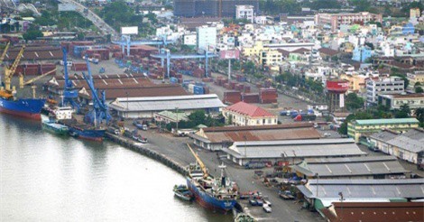 Toàn bộ bến cảng trên sông Sài Gòn sẽ bị di dời