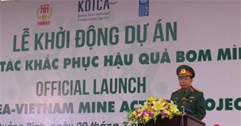 Việt, Hàn hợp tác khắc phục hậu quả bom mìn sau chiến tranh
