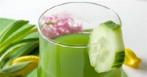 Nước ép dưa chuột: Đẹp da, chữa nhiều bệnh