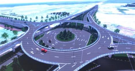 Thaco chi hơn 600 tỷ đồng đầu tư dự án nút giao 2 tầng tại Quảng Nam