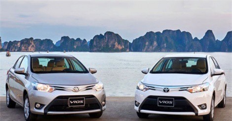 Bảng giá xe Toyota tháng 3/2018