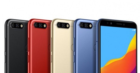 Honor 7C trình làng: Camera kép, màn hình 18:9, nhận diện khuôn mặt