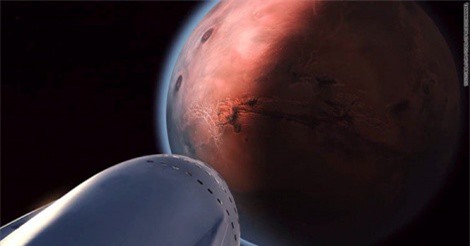 Tên lửa sao hỏa của Elon Musk sẵn sàng bay vào năm 2019