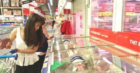 2.300 tấn thịt bò Mỹ, Úc "cập bến" thị trường Việt