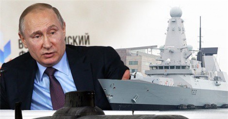 Anh điều dàn tàu chiến hùng hậu tập trận, "dằn mặt" Nga