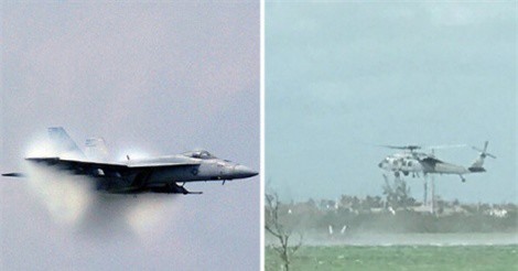 Chiến đấu cơ siêu âm Mỹ nổ tung giữa trời, 2 người chết   
