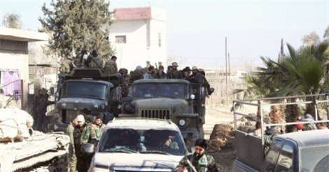 Chùm ảnh: Quân đội Syria dốc sức cho đợt tấn công mới ở Jireen - Đông Ghouta