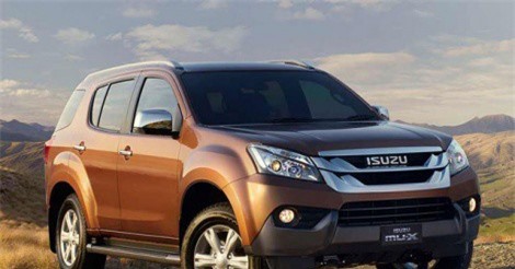 Bảng giá xe Isuzu tháng 3/2018