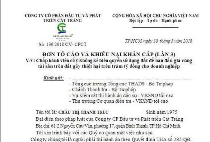 Cần hủy kết quả bán đấu giá tài sản!