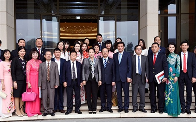 Doanh nhân Trần Thu Hương vinh dự được tiếp kiến Chủ tịch Quốc hội