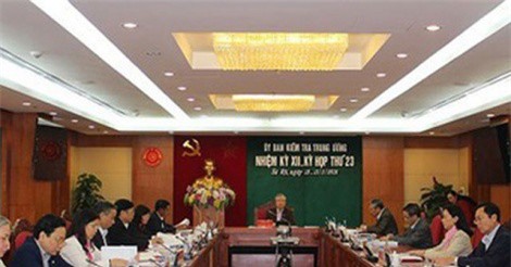 UBKT Trung ương xem xét, kỷ luật lãnh đạo một số địa phương