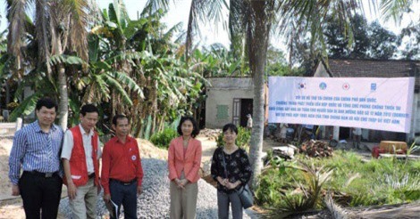 Hỗ trợ gần 1 triệu USD giúp người dân miền Trung khôi phục nhà ở sau bão Damrey