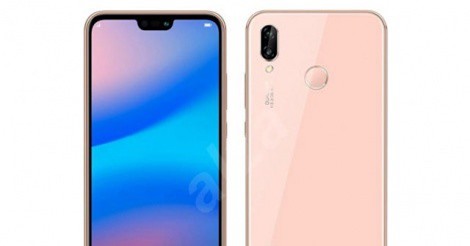 Huawei Nova 3e trình làng: Thiết kế giống iPhone X, camera kép