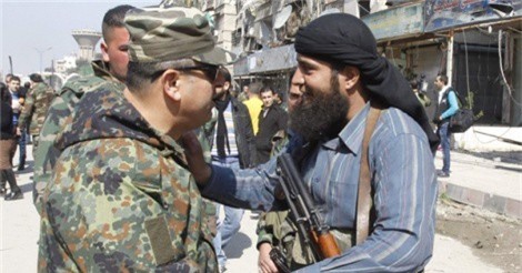 Phiến quân "cúi đầu" trước quân đội Syria ở Đông Ghouta