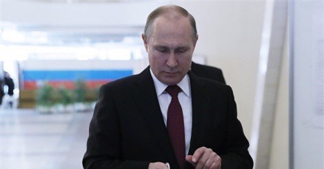 Bầu cử Tổng thống Nga: Ông Putin đã bỏ phiếu 