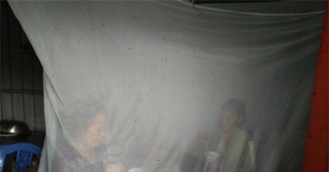 Hà Tĩnh: Dân cạnh bãi rác phải mắc màn ăn cơm