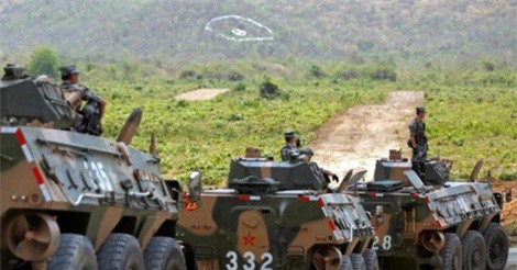 Trung Quốc và Campuchia tập trận chung