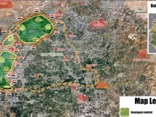 Quân đội Syria đánh bật khủng bố khỏi 75% diện tích Đông Ghouta