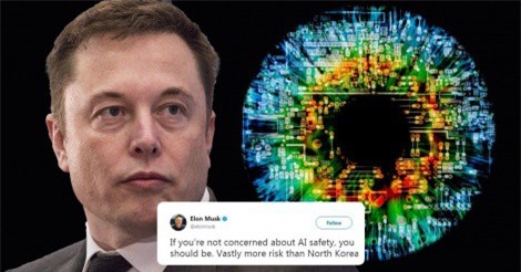 Tỷ phú Elon Musk bày tỏ sự lo sợ đối với trí tuệ nhân tạo