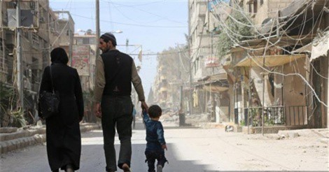 Đông Ghouta: Phiến quân nã tên lửa vào khu chợ đông đúc, hàng chục người thiệt mạng