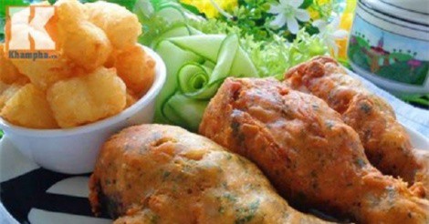 Tuyệt chiêu làm đùi gà chiên giòn ngon miễn chê